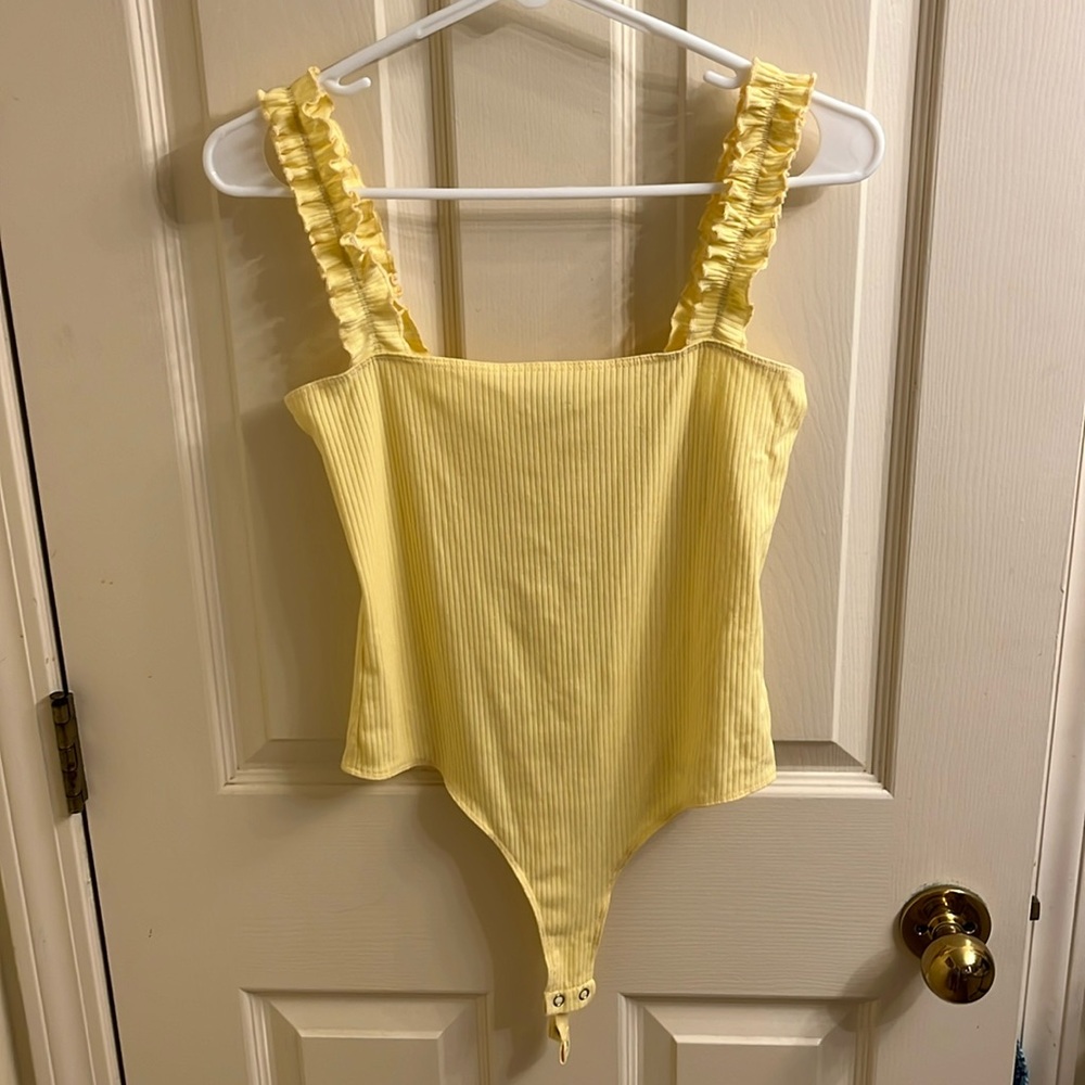 Dry Goods Yellow Bodysuit